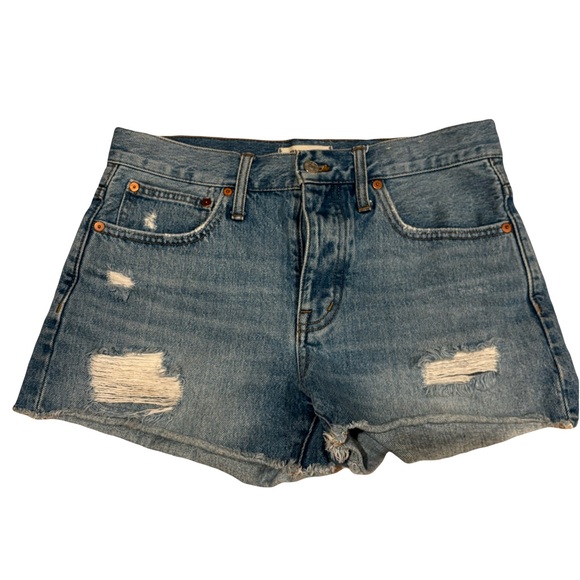 Madewell Relaxed Denim shorts women’s size 25 - Picture 1 of 4